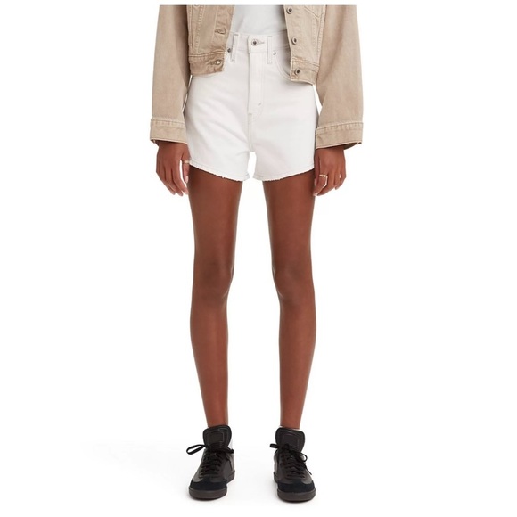 Levi’s | Silvertab Retro 90s High Waist Mom Jean Shorts Black | 31 - Picture 4 of 16